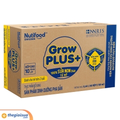 Sữa bột pha sẵn GrowPLUS+ Vàng trên 2 tuổi - Sữa non tăng đề kháng 180ml