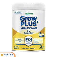 Sữa bột công thức GrowPlus+ Colos Immunel 2+ (trên 2 tuổi) 800g