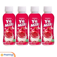 Sữa chua uống Vinamilk Yomilk Lựu đỏ chai 150ml