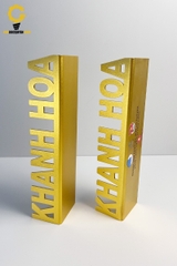 Cúp giải chạy Khánh Hòa Festival biển 2023 - Cúp vinh danh