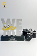 Cúp hợp kim cao cấp WE IN ME - giải thưởng nghệ thuật cho học viên Nghệ thuật VCVAA