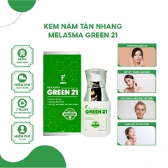 Melasma Green 21 Hỗ trợ trị nám hiệu quả công nghệ thủy phân đa tầng sắc tố tiên tiến từ Nhật Bản
