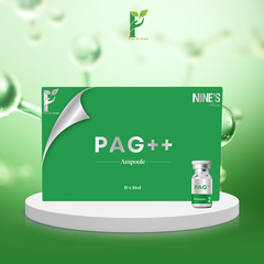 Hộp 10 lọ PAG++ (PAG2) Ampoule tinh chất nuôi da chuyên biệt Phan An Green Nine's Beauty Vũ trụ khỏe đẹp