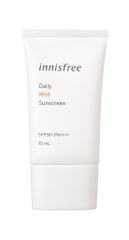 Kem Chống Nắng Innisfree Daily Mild Sunscreen SPF50+ PA++++ 50ml