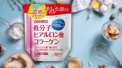 Bột Collagen Hyaluronic Acid Làm Đẹp Da Orihiro 11000mg 210g/Túi