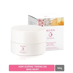 Kem dưỡng trắng da chống nắng ban ngày Senka White Beauty Glow UV Cream SPF 25 PA ++ 50g