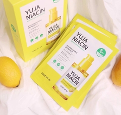 Mặt Nạ Dưỡng Trắng Some By Mi Yuja Niacin 30 days Blemish Care Serum Mask 25g