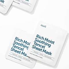 Mặt Nạ Giấy Dưỡng Ẩm Klairs Rich Moist Soothing Tencel Sheet Mask 25ml