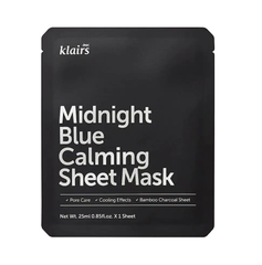 Mặt Nạ Giấy Klairs Dưỡng Ẩm Phục Hồi Da Midnight Blue Calming Sheet Mask 25ml