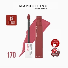 Son Kem Lì Lâu Trôi Maybelline New York Super Stay Matte Ink City Edition Lipstick