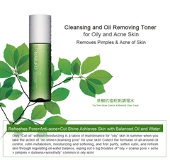 Nước hoa hồng da dầu mụn tràm trà Naruko Tea Tree Shine Control And Blemish Clear Toner 150ml