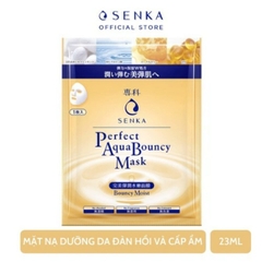 Mặt nạ dưỡng sáng da chống lão hóa Senka Aqua Mask 25ml