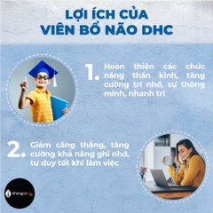 Viên Uống Bổ Não Bổ Sung DHA DHC Nhật Bản