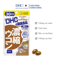 Viên Uống Giải Rượu, Thải Độc Gan DHC Concentrated Turmeric