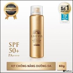 Xịt Chống Nắng Anessa Perfect UV Sunscreen Skincare Spray SPF50+ PA+++ 60g