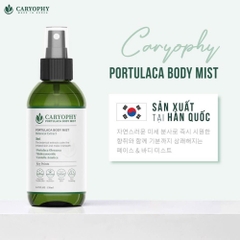 Xịt Giảm Mụn Toàn Thân Caryophy Portulaca Body Mist 150ml