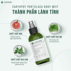 Xịt Giảm Mụn Toàn Thân Caryophy Portulaca Body Mist 150ml