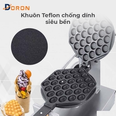 Máy làm bánh trứng gà non công nghiệp DORON_134 1400W kiểm soát nhiệt độ chính xác, bánh thơm ngon