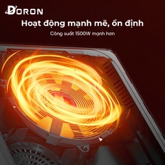 Bếp điện đơn DORON 5109 1500W chống nhiệt, an toàn cho mọi gia đình