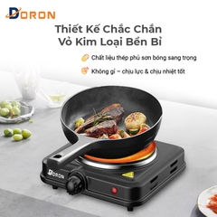 Bếp điện đơn DORON 5109 1500W chống nhiệt, an toàn cho mọi gia đình