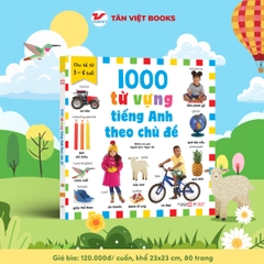 Sách - 1000 Từ Vựng Tiếng Anh Theo Chủ Đề
