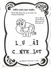 My Little Pony Tô màu và các trò chơi 1