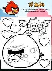 Thử Tài Cùng Angrybirds - Trái Tim Yêu Thương