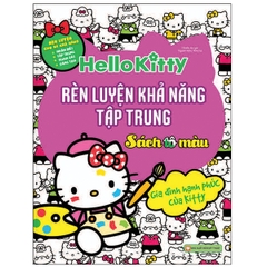 Combo Hello Kitty - Rèn Luyện Các Khả Năng (Sách Tô Màu - Bộ 4 Quyển)