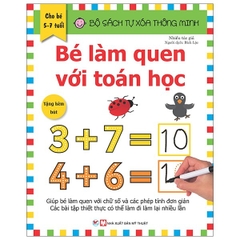 Sách Tự Xóa Thông Minh - Bé Làm Quen Với Toán Học