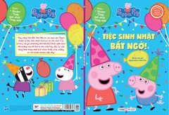 Sách tương tác - Cùng học cùng chơi với Peppa Pig: Cuốn 2 - Tiệc sinh nhật bất ngờ