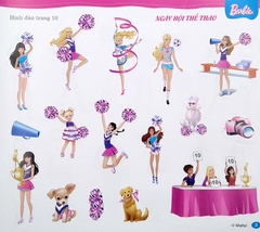 Barbie Bộ Sách Dán Hình Cuộc Sống Nhiều Niềm Vui - Tập 1