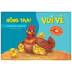 Nông Trại Vui Vẻ - Học Từ Vựng Tiếng Anh Qua Hình Ảnh Dễ Thương - Nhà Ghép Tranh Thông Thái