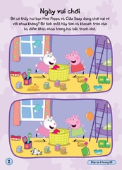 Sách tương tác - Cùng học cùng chơi với Peppa Pig Cuốn 5: Cuộc Sống Hạnh Phúc Của Peppa và George