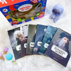 Hộp Sách Gieo Mầm Tri Thức - Kể Chuyện Cuộc Đời Của Các Thiên Tài (6 Cuốn)