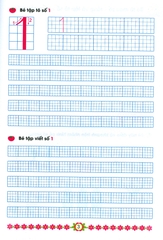 Hành Trình Cho Bé Vào Lớp 1 - Bé Tập Tô Chữ Số