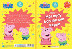 Sách tương tác - Cùng học cùng chơi với Peppa Pig Cuốn 4: Một ngày bận rộn của Peppa