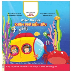 Combo 3 cuốn Sách song ngữ Việt - Anh - Cùng Khám Phá cho bé: Tham quan nông trại, Vui chơi trong rừng, Khám phá biển sâu