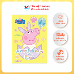 Sách tương tác - Cùng học cùng chơi với Peppa Pig: Cuốn 5 - Lễ Phục Sinh vui vẻ của Peppa
