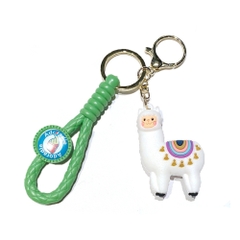 móc khóa cừu trắng xanh - Dây móc dài : 9.5cm - Mô Hình Cao : 6cm - Nặng : 50gram - No Box : bọc túi OPP - K77-T2-S1