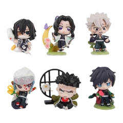 Mô hình Thanh Gươm Diệt Quỷ bộ 6 lưỡi quỷ - Cao 7-9cm - nặng 300gram  - Kimetsu No Yaiba - No Box - K2-T1-S5