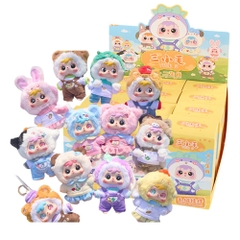 Hàng Chính Hãng - Blinbox tyke 12 con giáp  blind box set 12 ngẫu nhiên - cao ~ 15cm - Nặng 500gram - Túi Mù - Hộp Màu