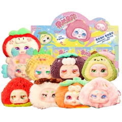 Hàng Chính Hãng - Blinbox kimmon trái cây blind box set 8 ngẫu nhiên - cao ~ 14cm - Nặng 500gram - Túi Mù - Hộp Màu