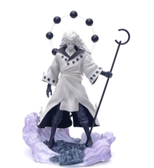 Mô hình Uchiha Madara cao 27cm siêu đẹp có 3 đầu thay thế - Naruto - No Box - K3-T1-S5