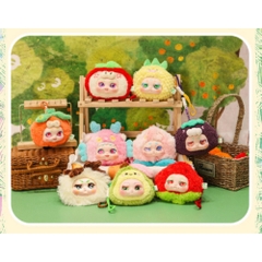 Hàng Chính Hãng - Blinbox kimmon trái cây blind box set 8 ngẫu nhiên - cao ~ 14cm - Nặng 500gram - Túi Mù - Hộp Màu