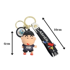 Móc khóa shin áo đen Dây móc dài : 10cm - Mô Hình Cao : 6cm - Nặng : 50gram - No Box : bọc túi OPP K79-T5-S7