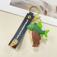 Móc Khóa troppa trippa - Dây móc dài : 10cm - Mô Hình Cao : 6cm - Nặng : 50gram - No Box : bọc túi OPP K76-T5-S9