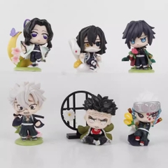 Mô hình Thanh Gươm Diệt Quỷ bộ 6 lưỡi quỷ - Cao 7-9cm - nặng 300gram  - Kimetsu No Yaiba - No Box - K2-T1-S5