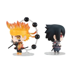 Mô hình Naruto Bộ 2 nhân vật Naruto - Sasuke - Cao 8-9cm - nặng 200gram - Figure Naruto - No Box - K3-T3-S1