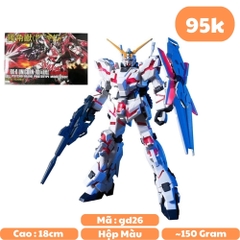 Mô hình GundamXG Gundam RX-0 UNICRON - Cao 18cm - nặng 150gram SKU : XD100- Figure Gundam - Có hộp màu - K26-T4-S8