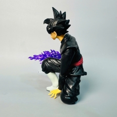 Mô Hình DragonBall Songoku Black Ngồi - tay thay thế - cao 15cm , figure DragonBall - hộp màu - K6-T2-S2